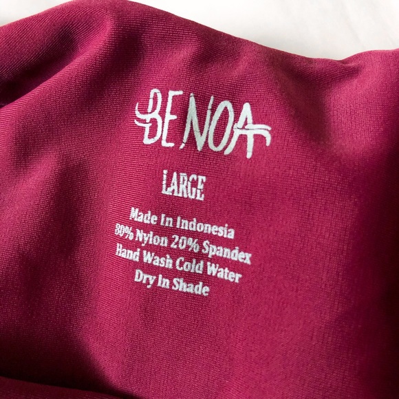 BENOA TAHITI ONE PIECE IN WINE - Picture 2 of 4